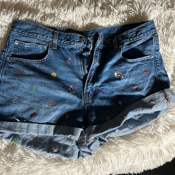 American Eagle Outfitters Pants - American Eagle Pride size 12 Jean shorts